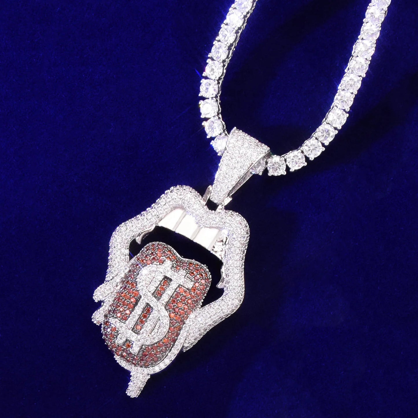 Bling "Bad B*tch" Pendant