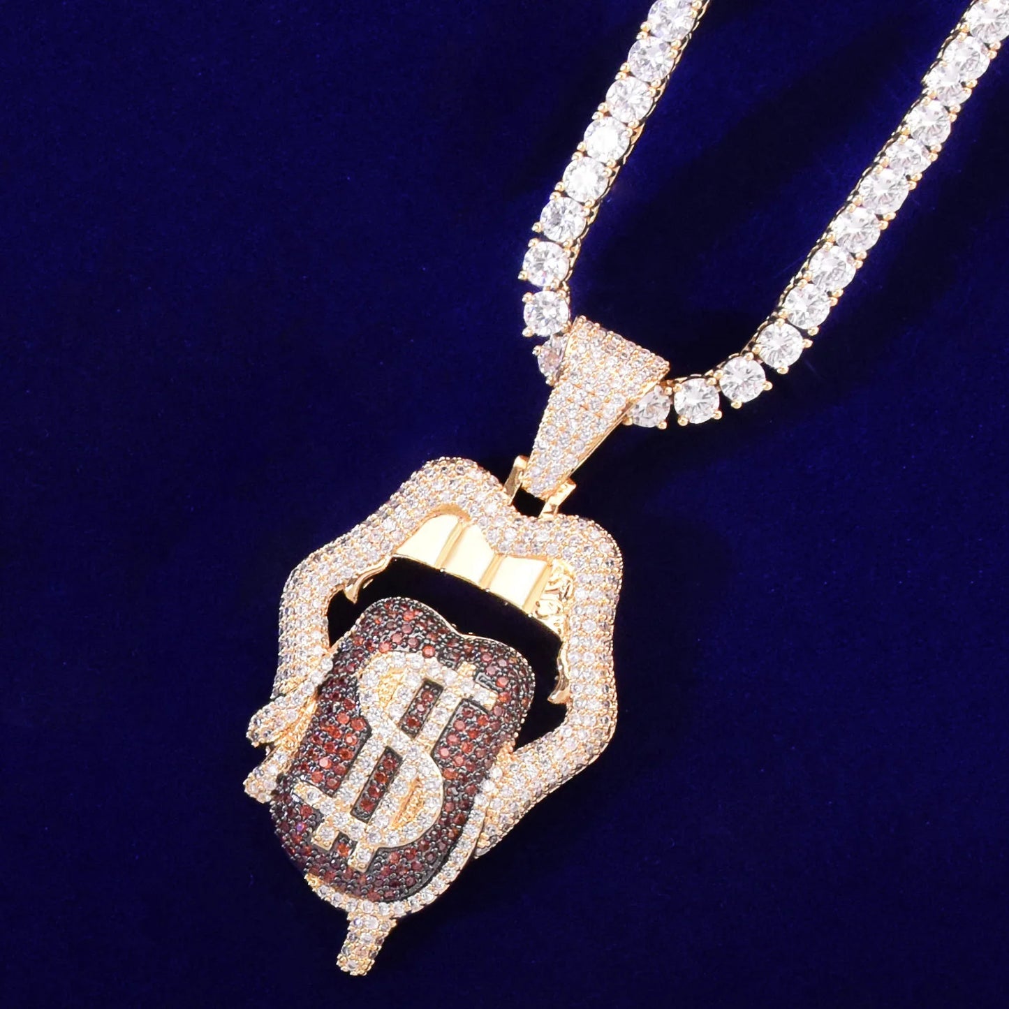 Bling "Bad B*tch" Pendant