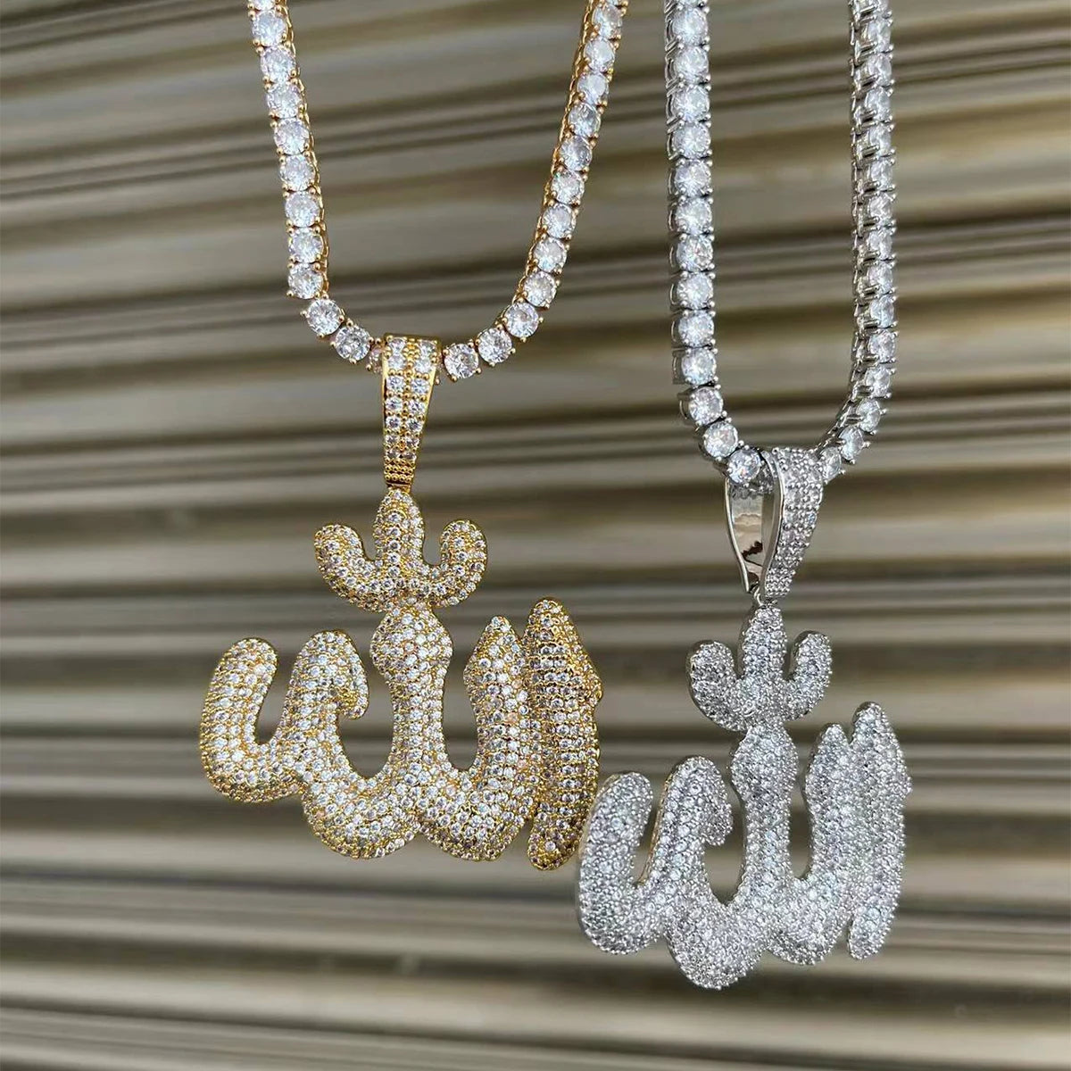 Bling "Allah" Pendant II