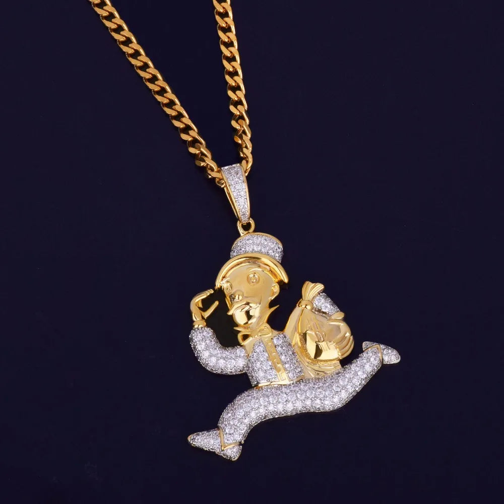 Bling "Money Man" Pendant