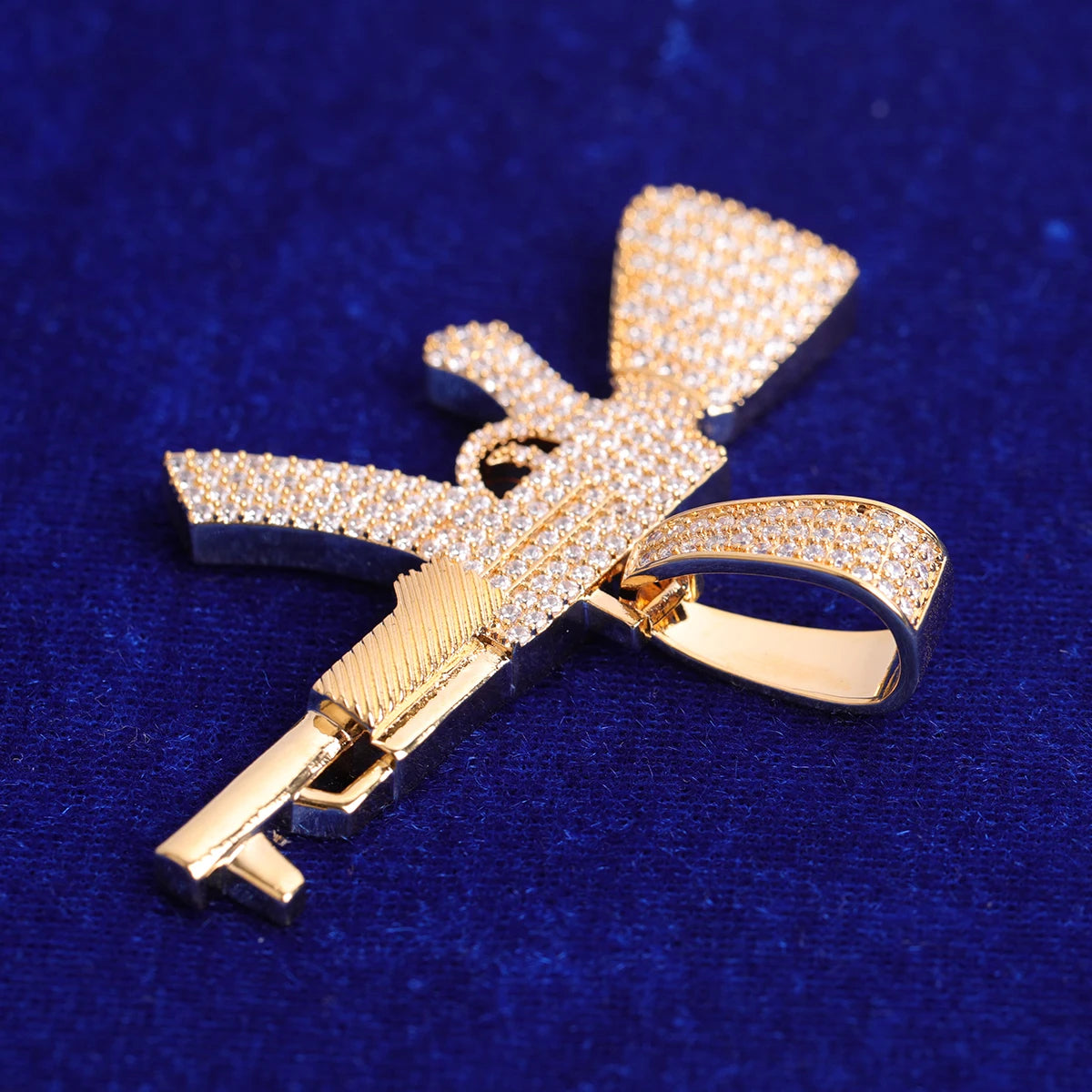 Bling "AK47" Pendant