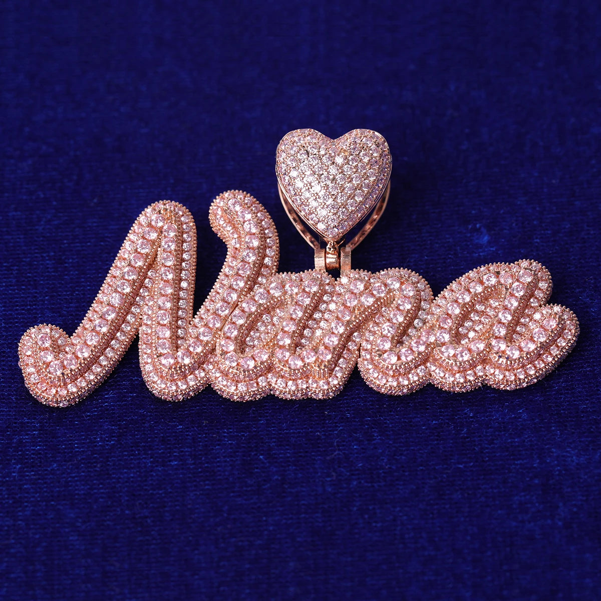 Bling "Amour" Custom Pendant