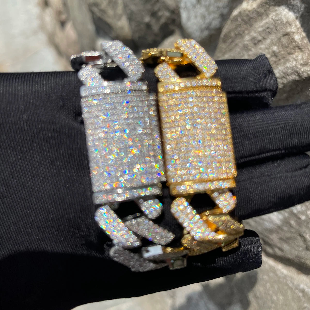 Bling "Cuban" Bracelet 22mm