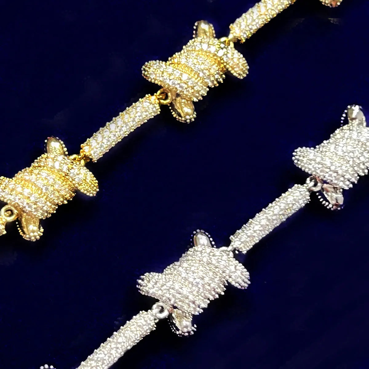 Bling "Barbed Wire" Bracelet