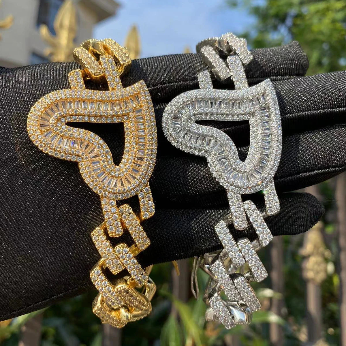 Bling "Big Heart" Bracelet