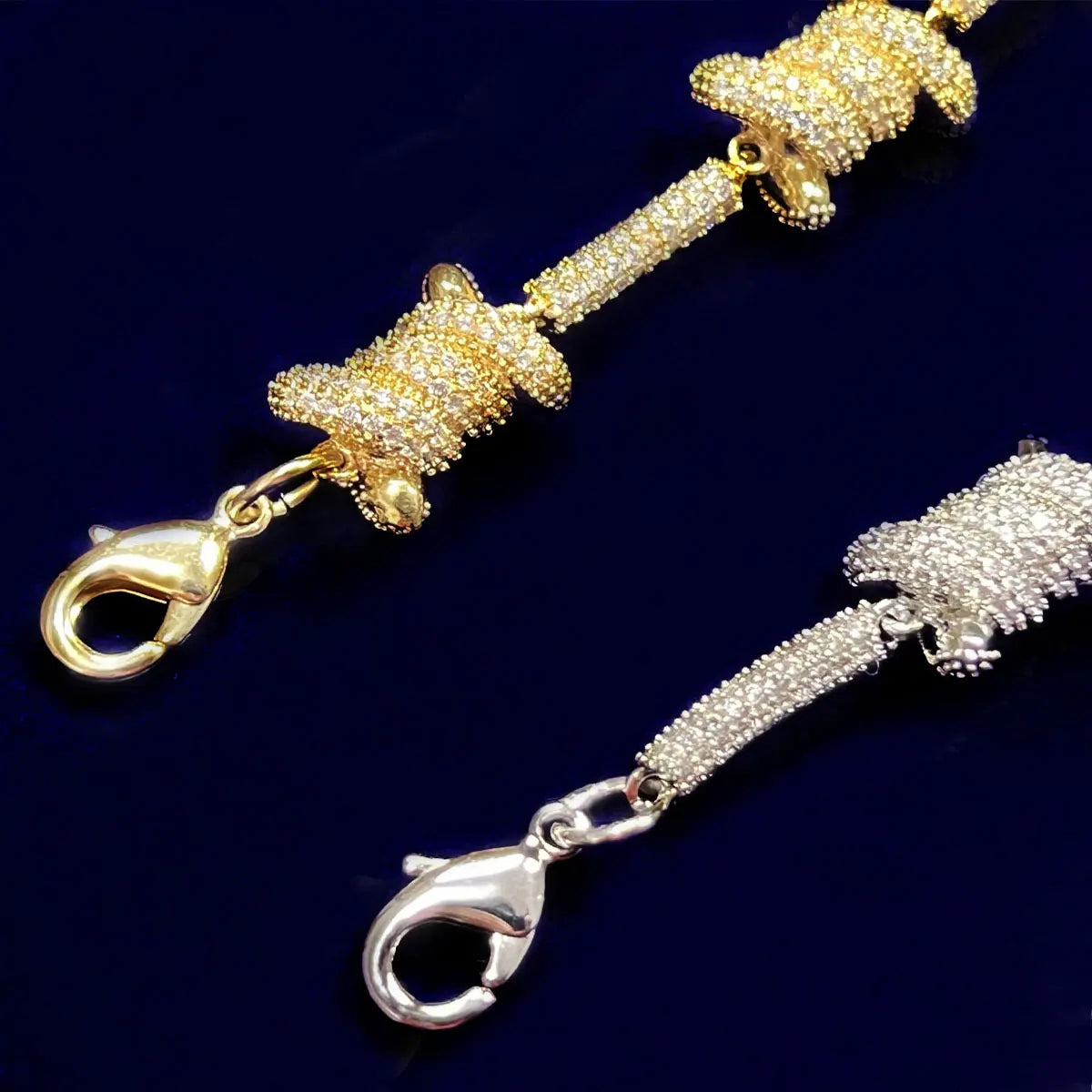Bling "Barbed Wire" Bracelet