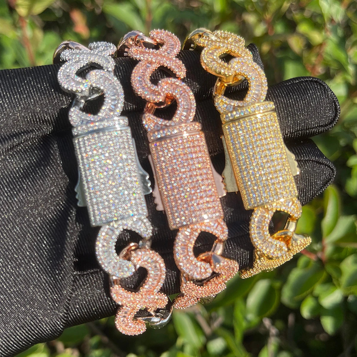 Bling Infinity Link Bracelet