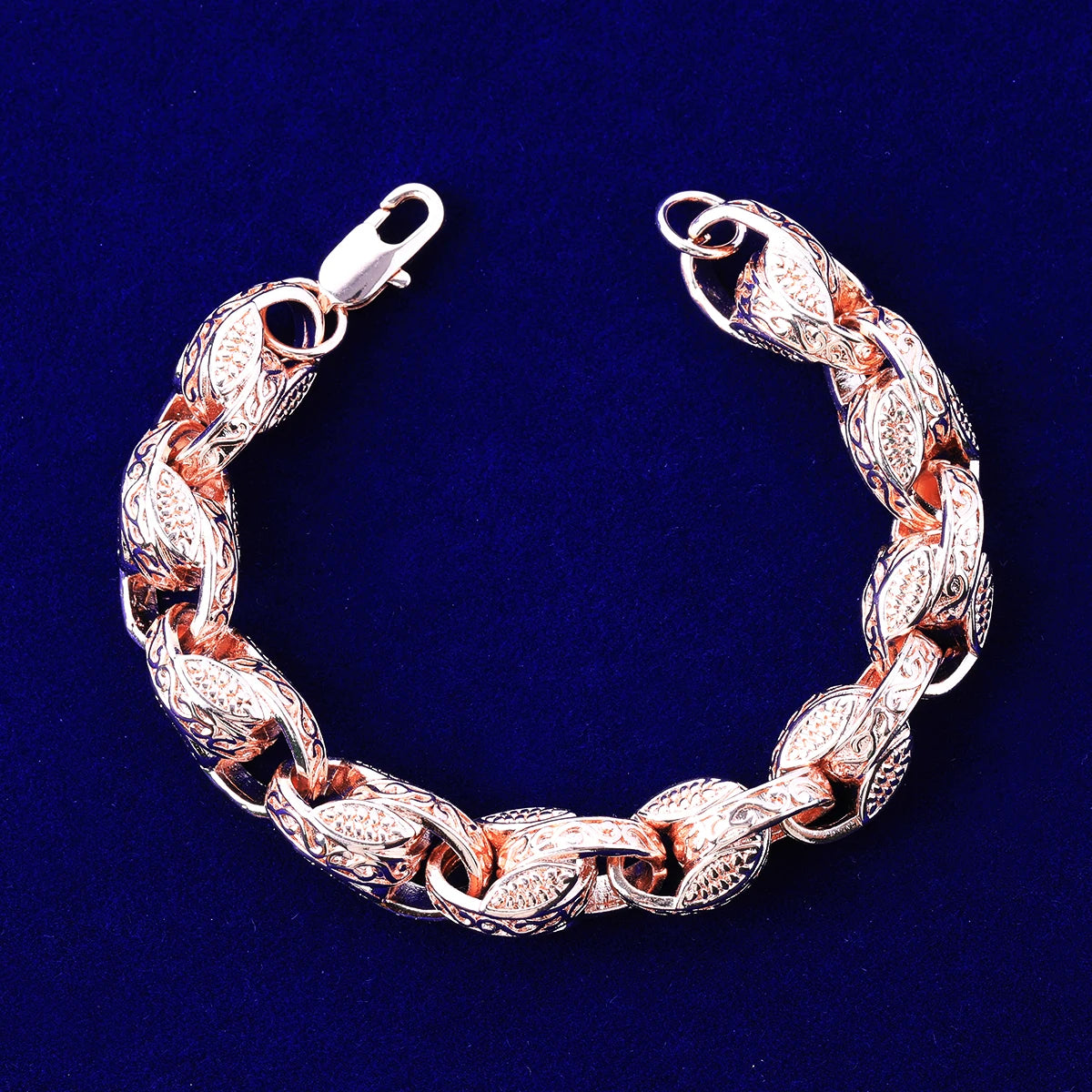 Bling "Tulip" Link Bracelet