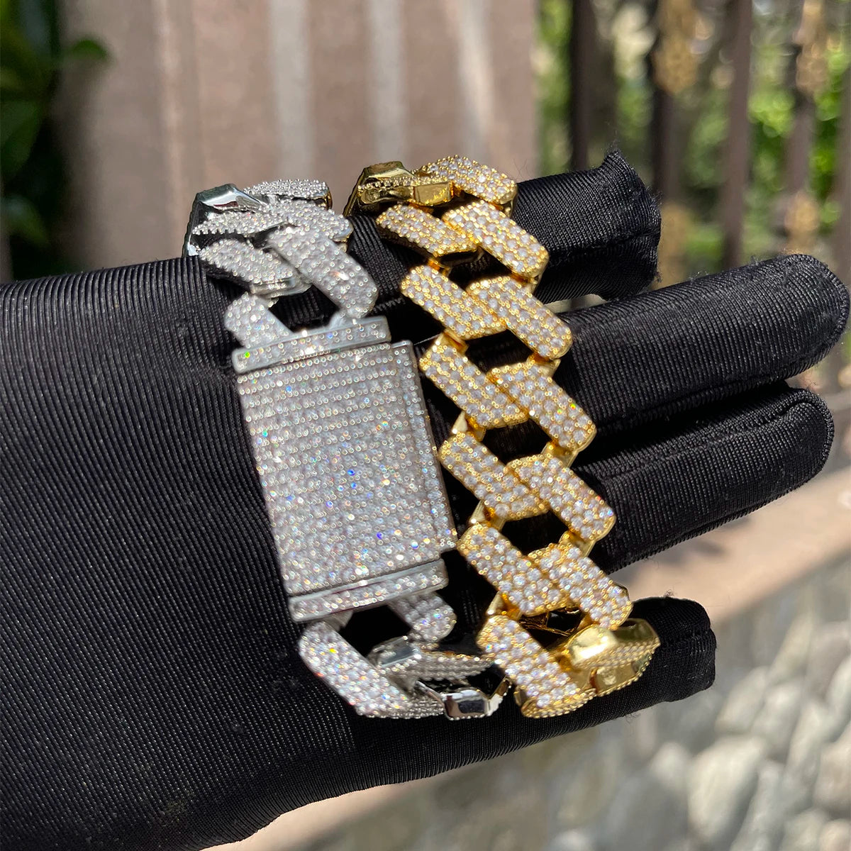 Bling "Cuban" Bracelet 22mm
