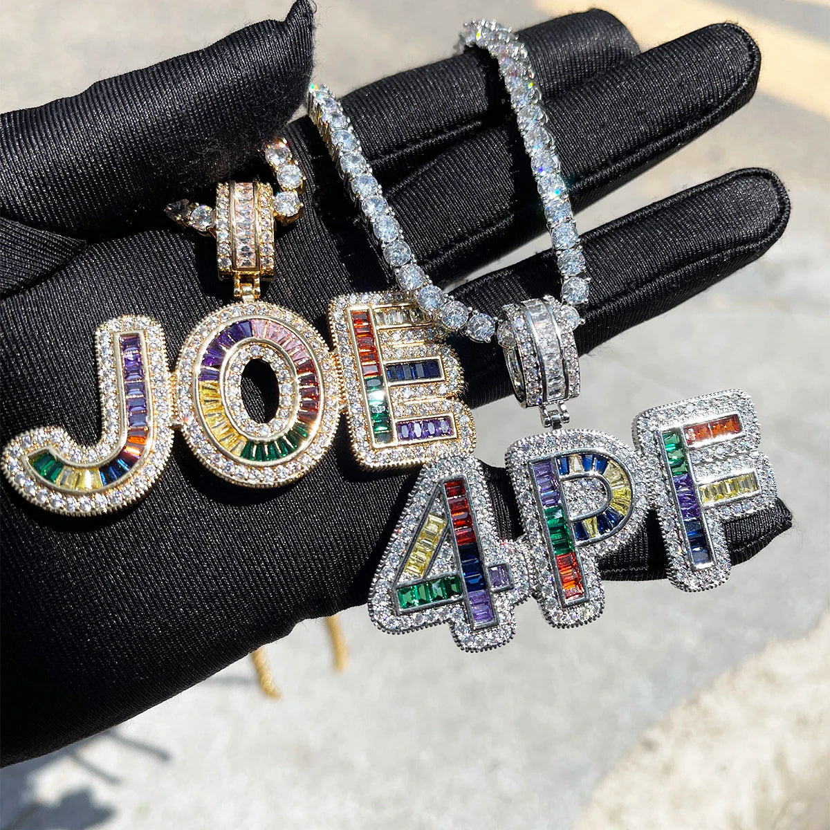 Bling "Gemstones" Custom Pendant