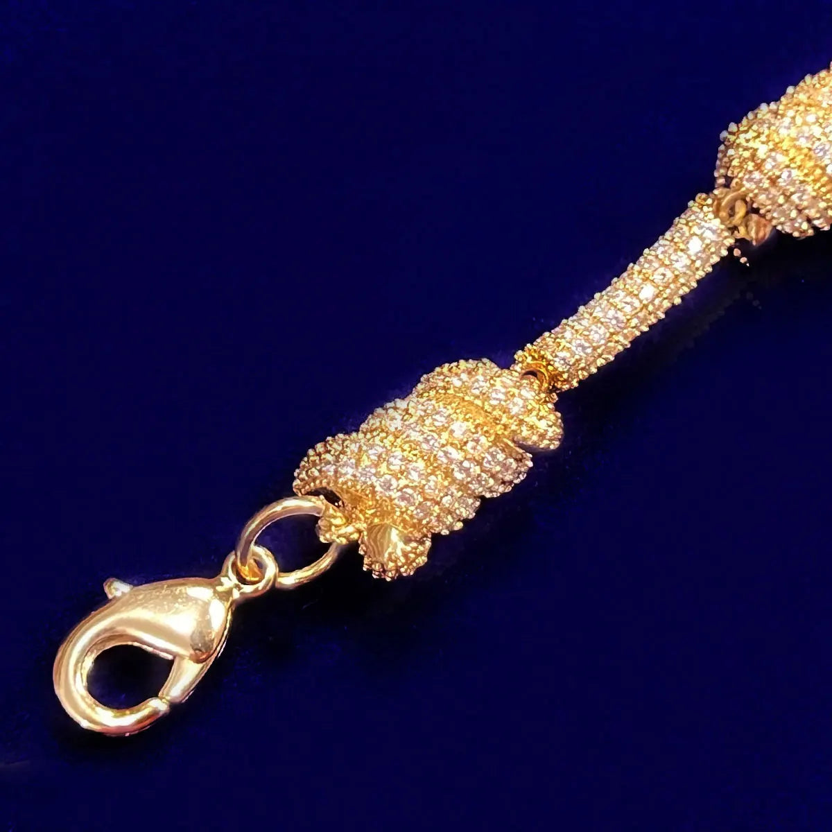 Bling "Barbed Wire" Bracelet