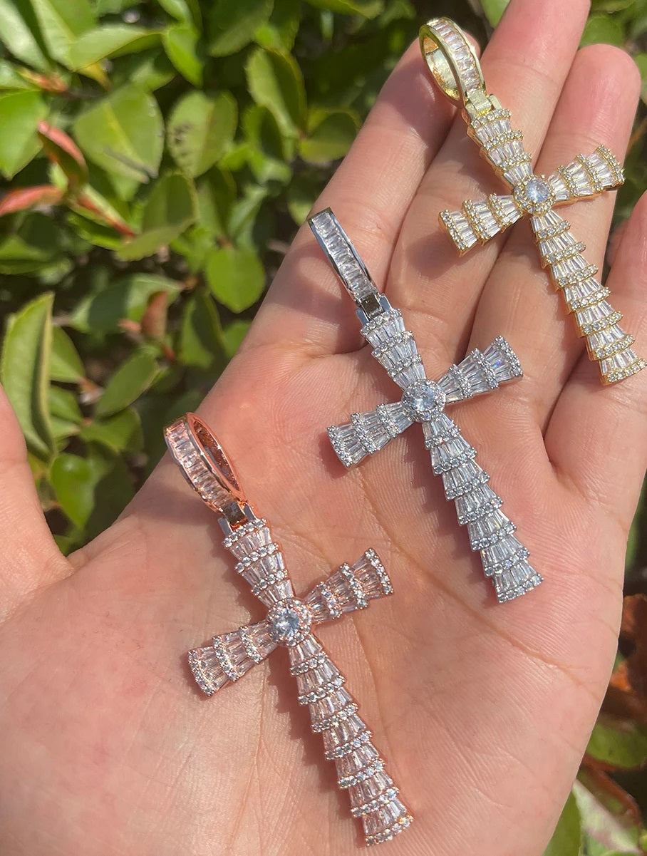 Bling "Cross" Pendant XIII