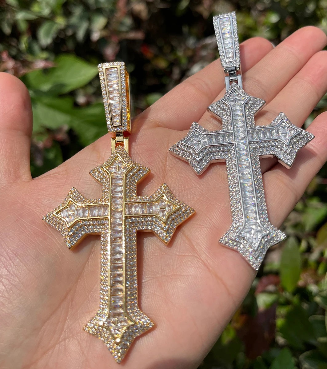 Bling "Cross" Pendant III