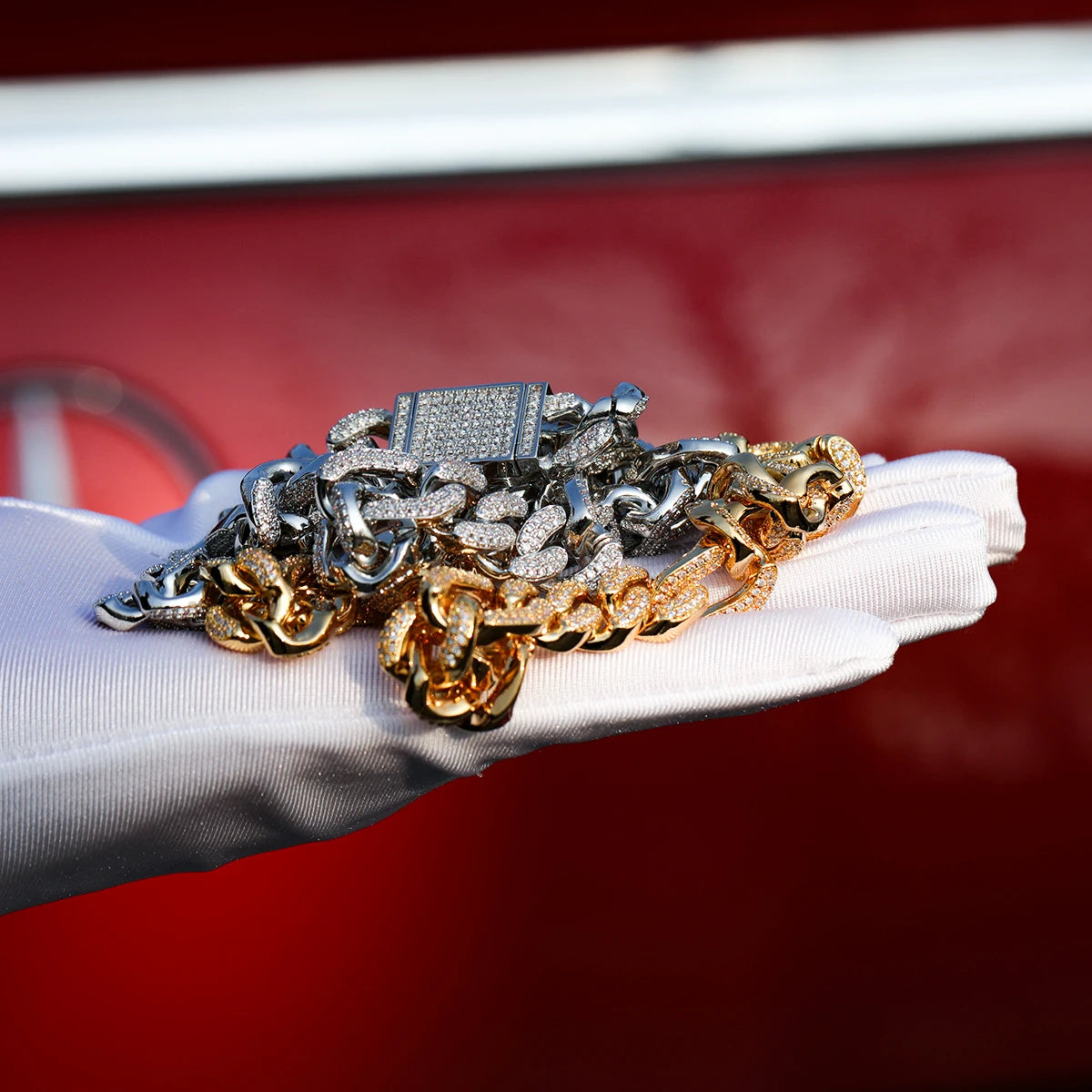 Bling "Figaro" Chain