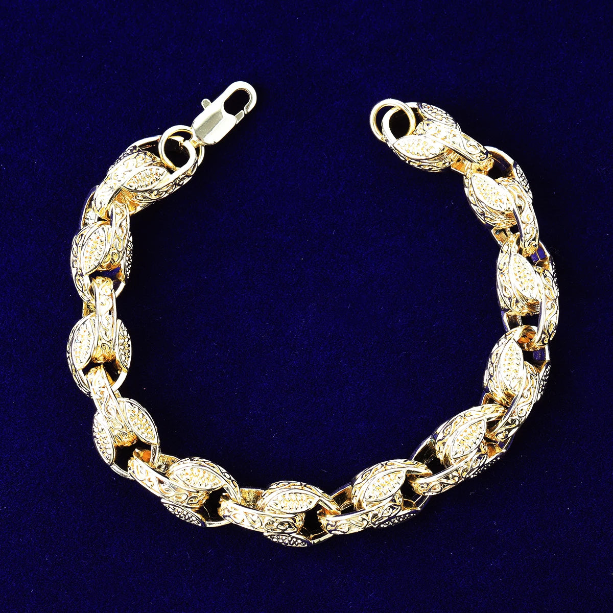 Bling "Tulip" Link Bracelet