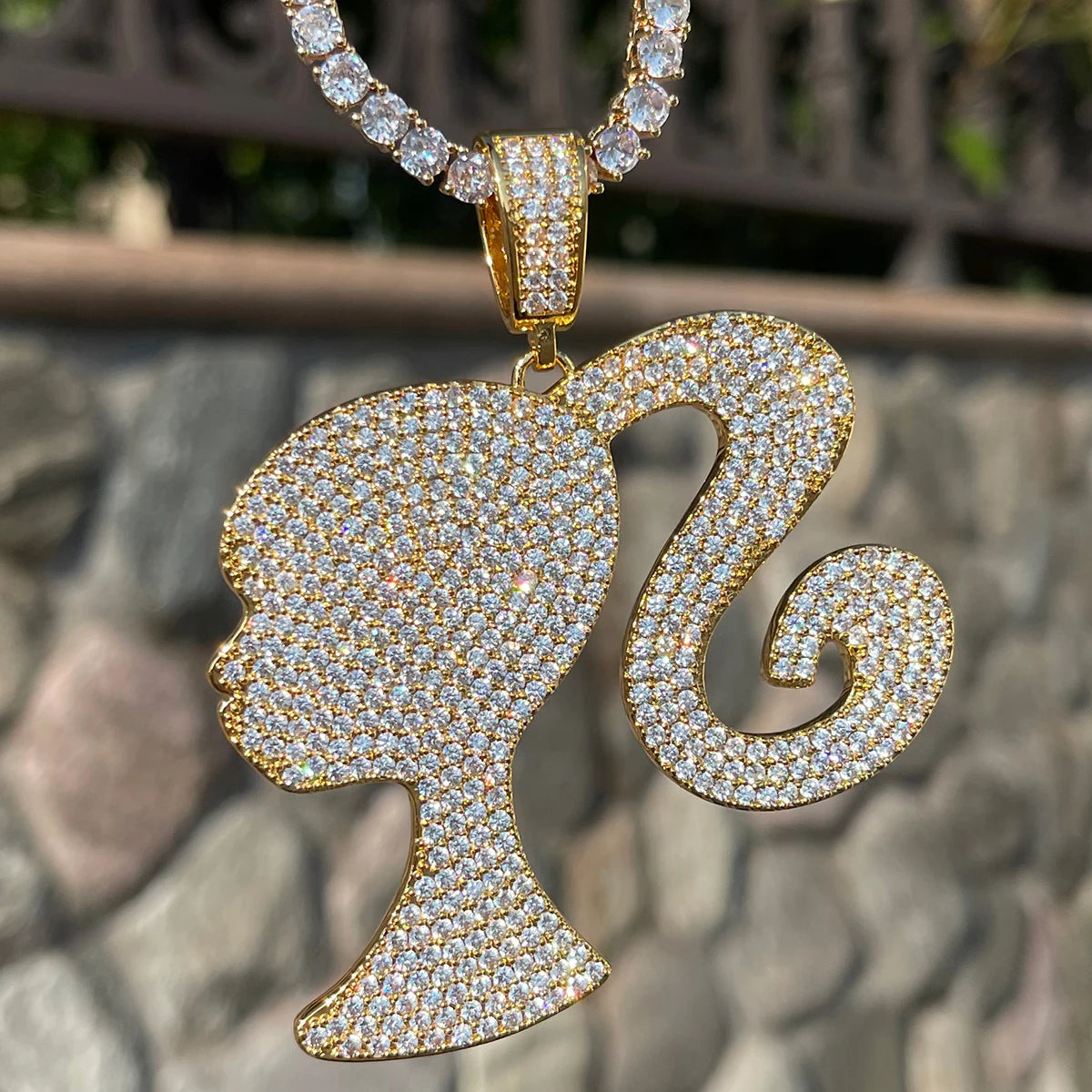 Bling "Doll" Pendant
