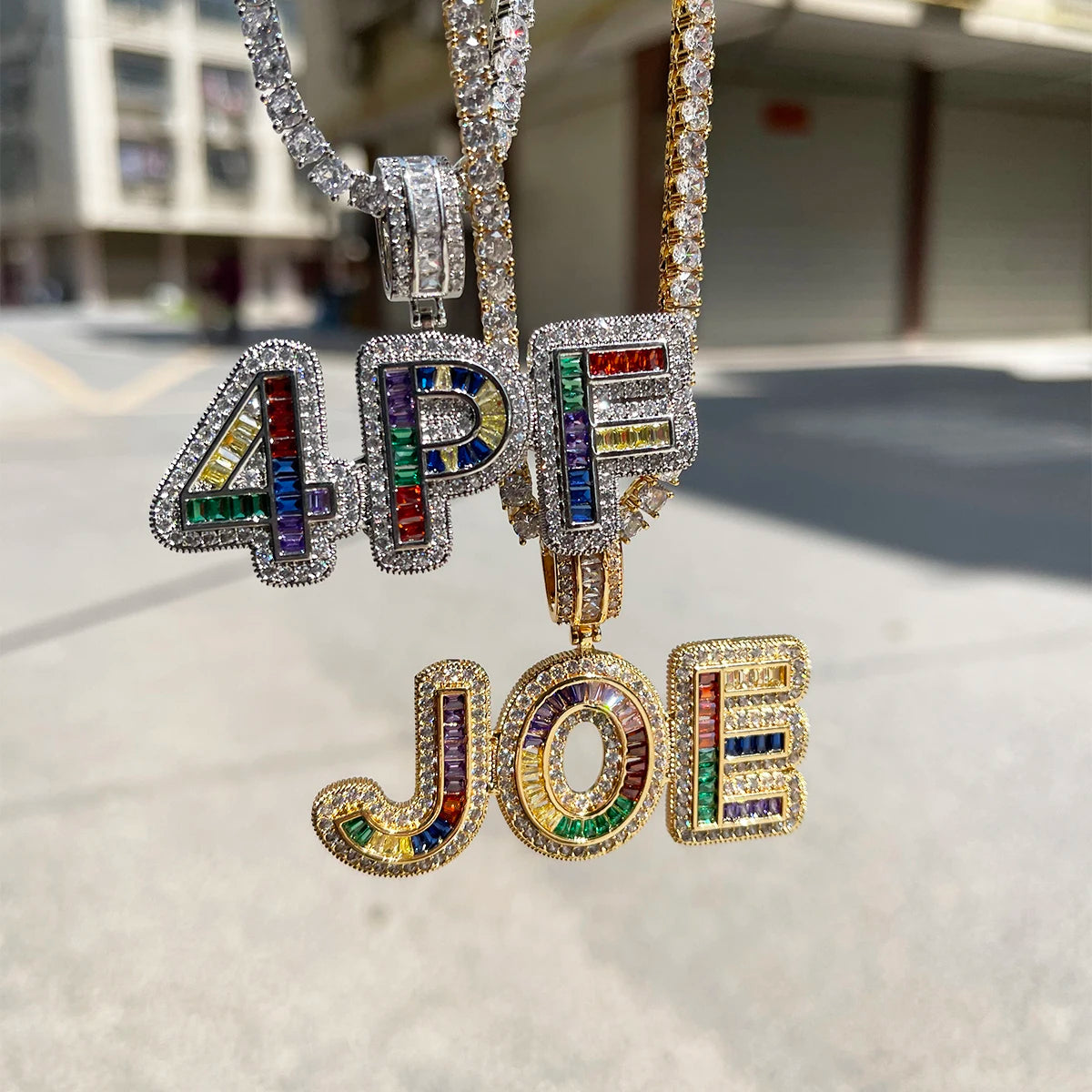 Bling "Gemstones" Custom Pendant