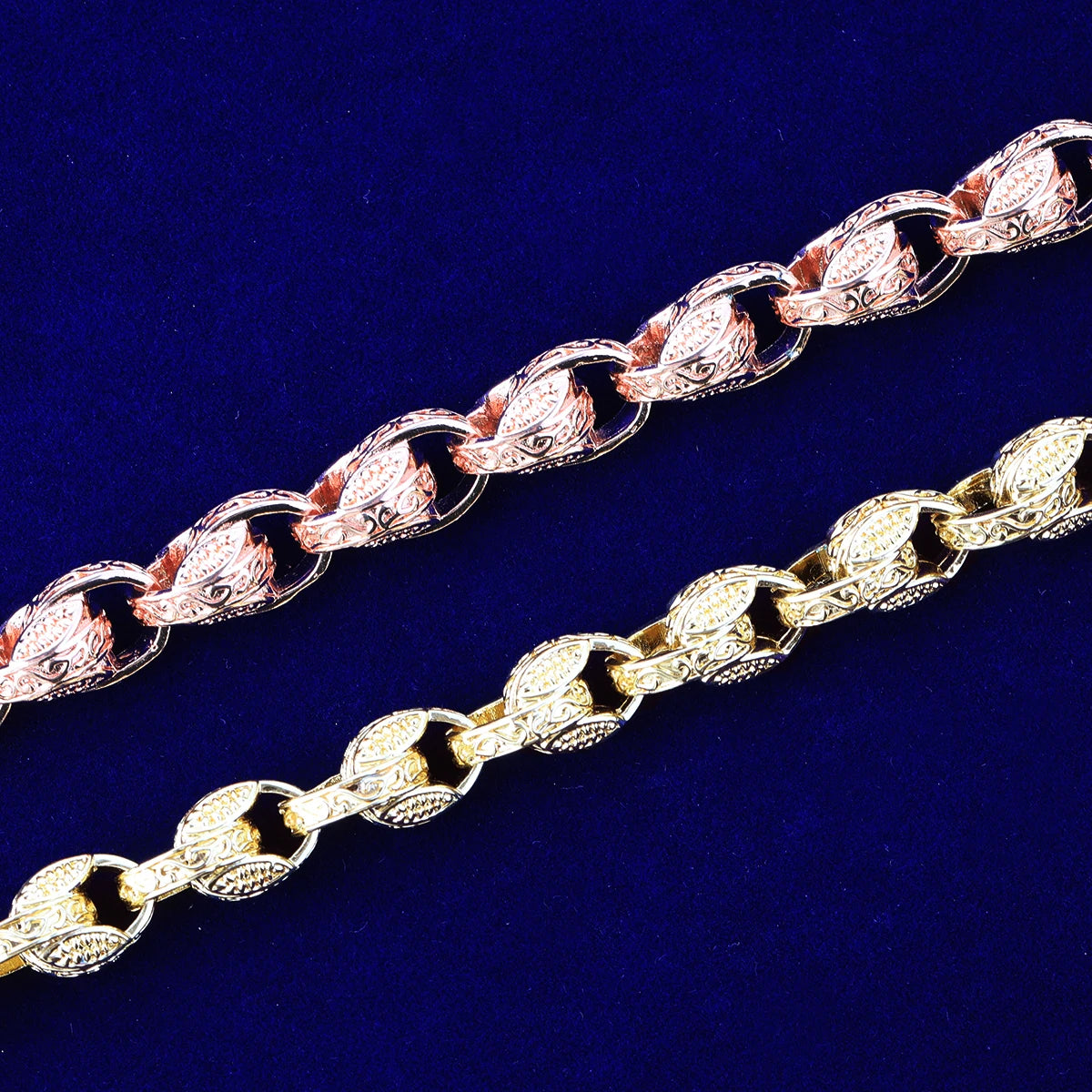 Bling "Tulip" Link Bracelet