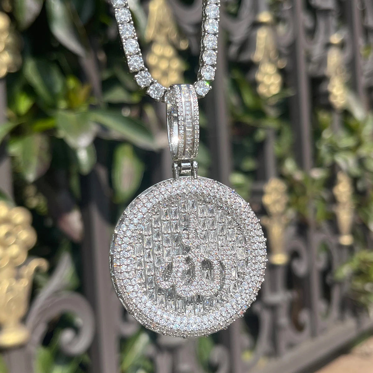 Bling "Allah" Pendant III
