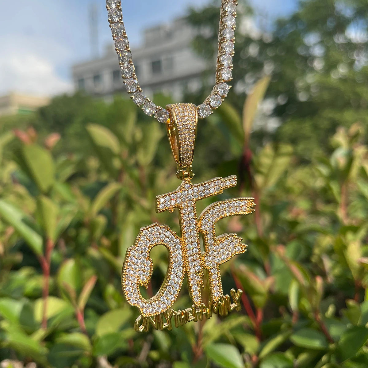 Bling "OTF" Pendant