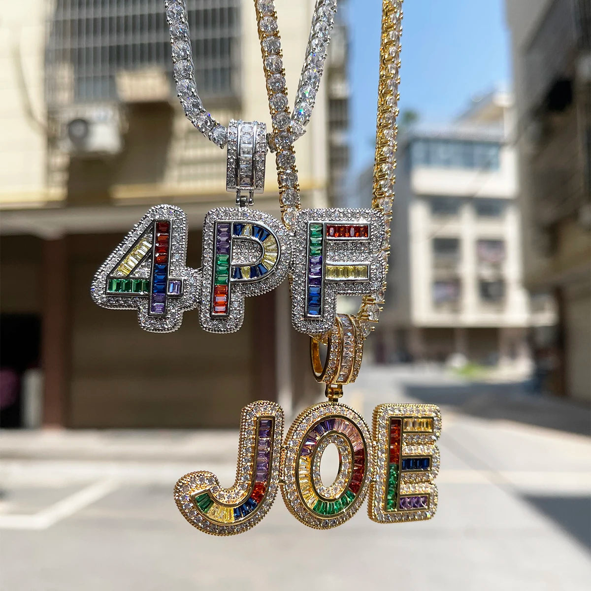 Bling "Gemstones" Custom Pendant