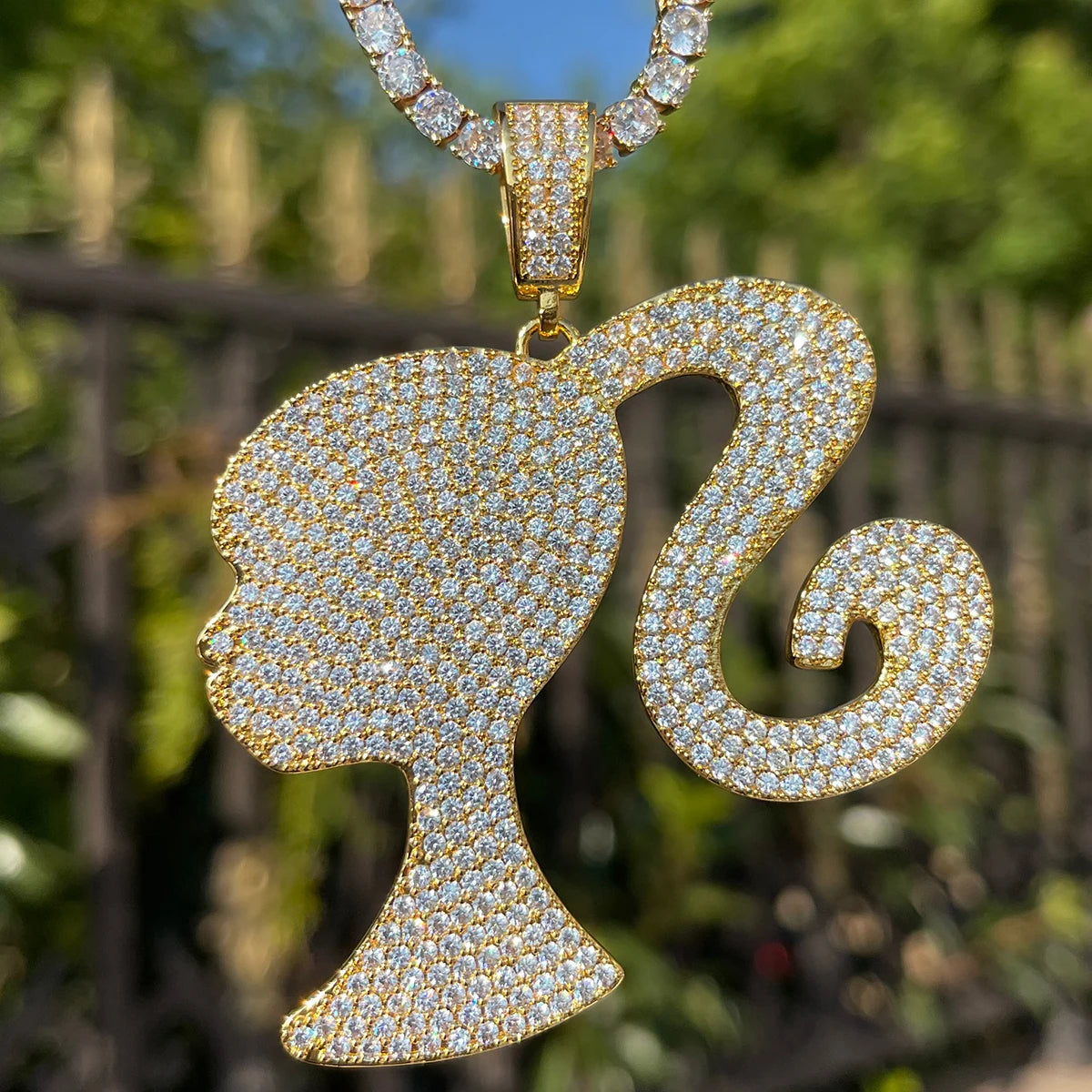 Bling "Doll" Pendant