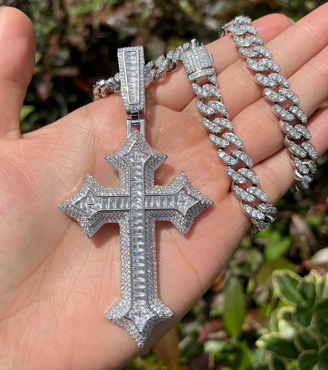 Bling "Cross" Pendant III