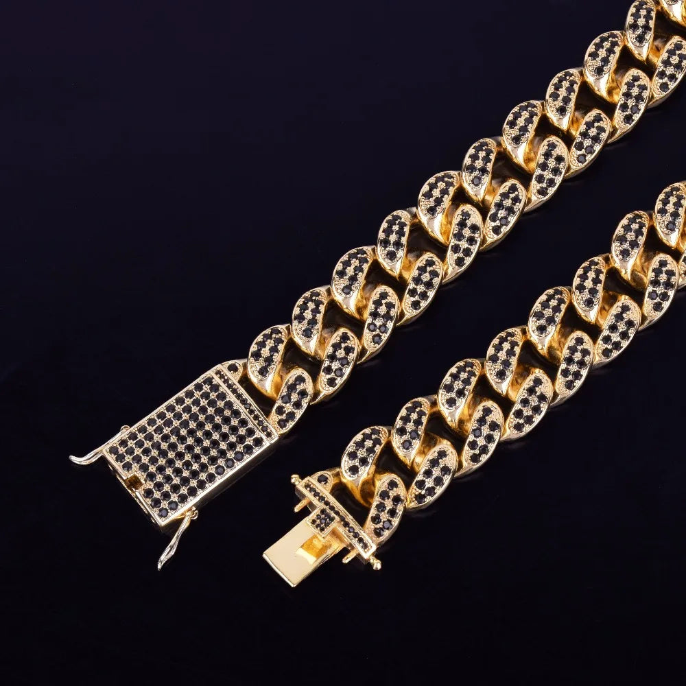 Bling "Black Cuban" Chain
