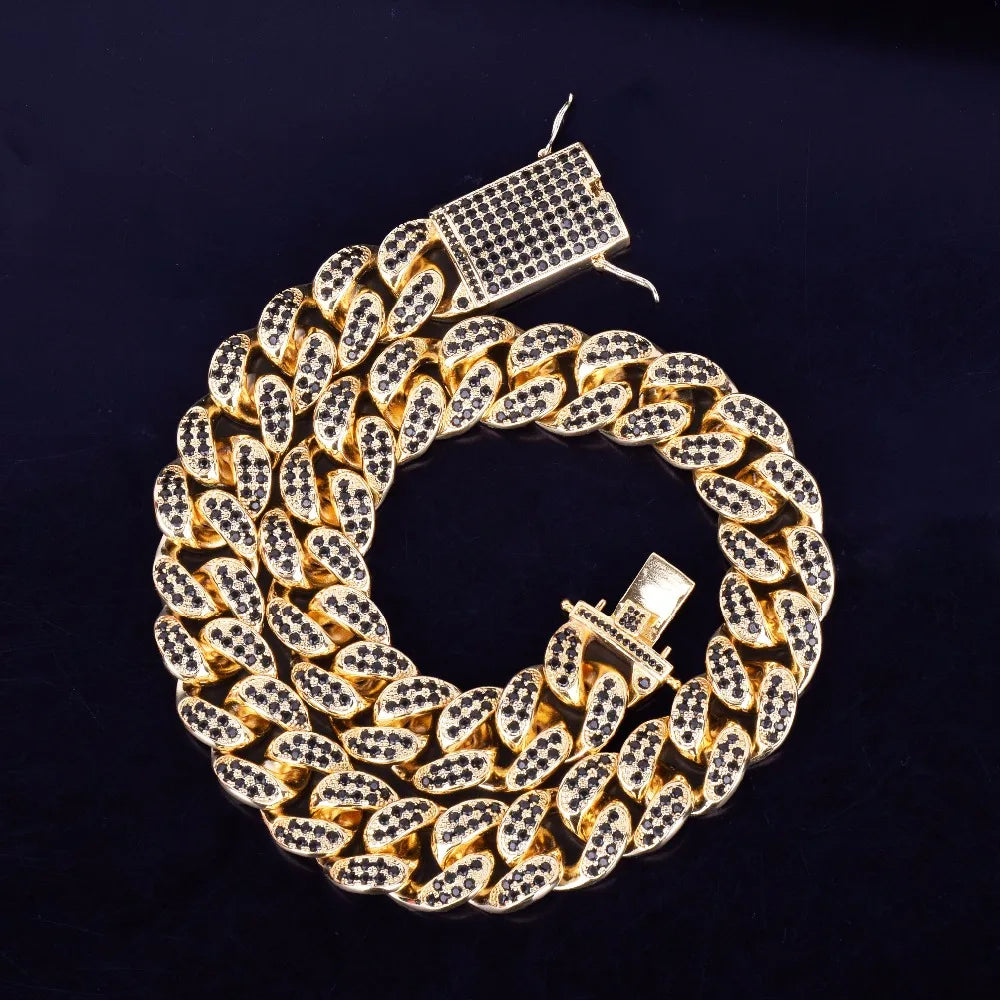 Bling "Black Cuban" Chain