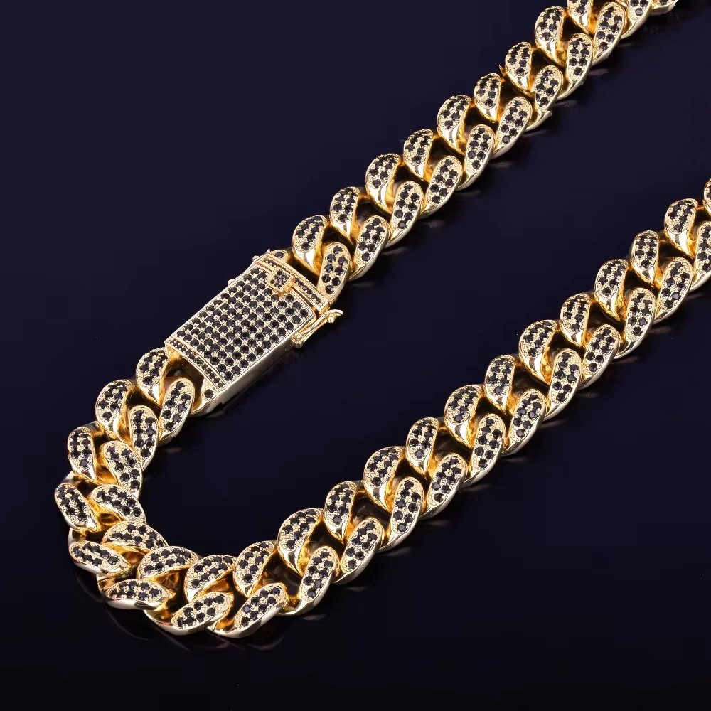 Bling "Black Cuban" Chain