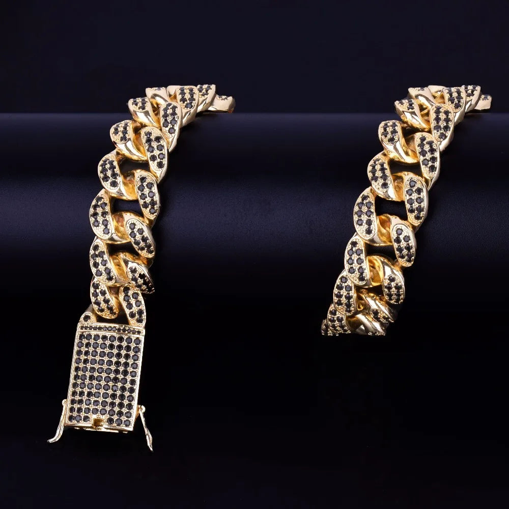 Bling "Black Cuban" Chain