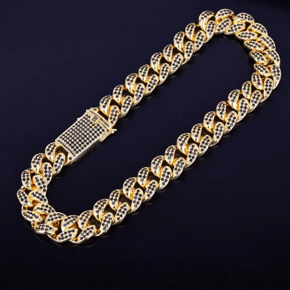 Bling "Black Cuban" Chain