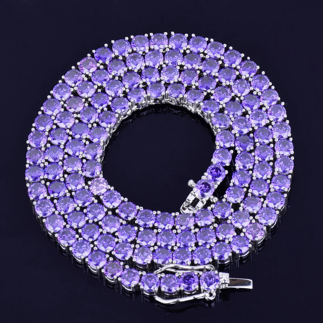 Bling "Purple" Tennis Chain