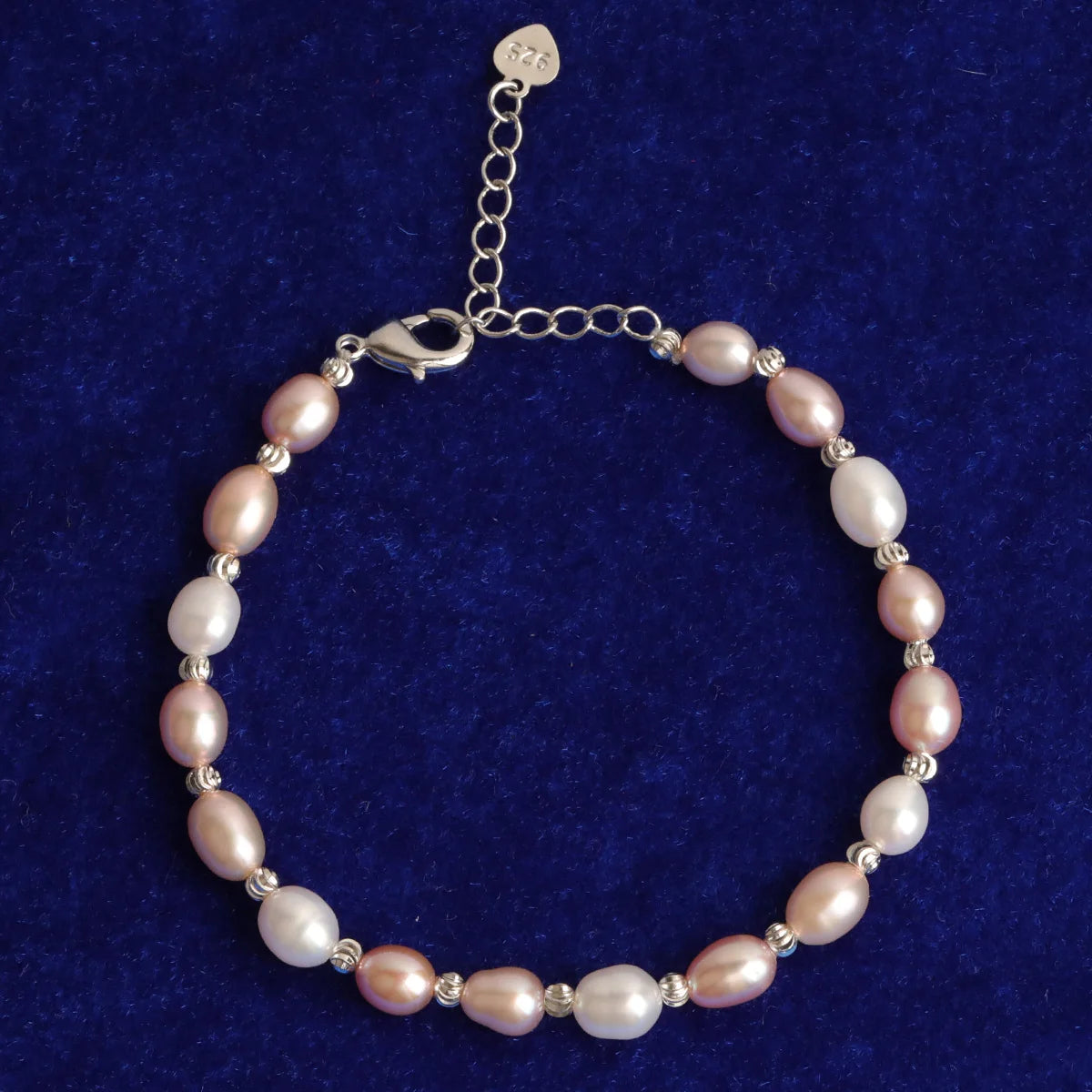 Bling "White Pearl" Bracelet