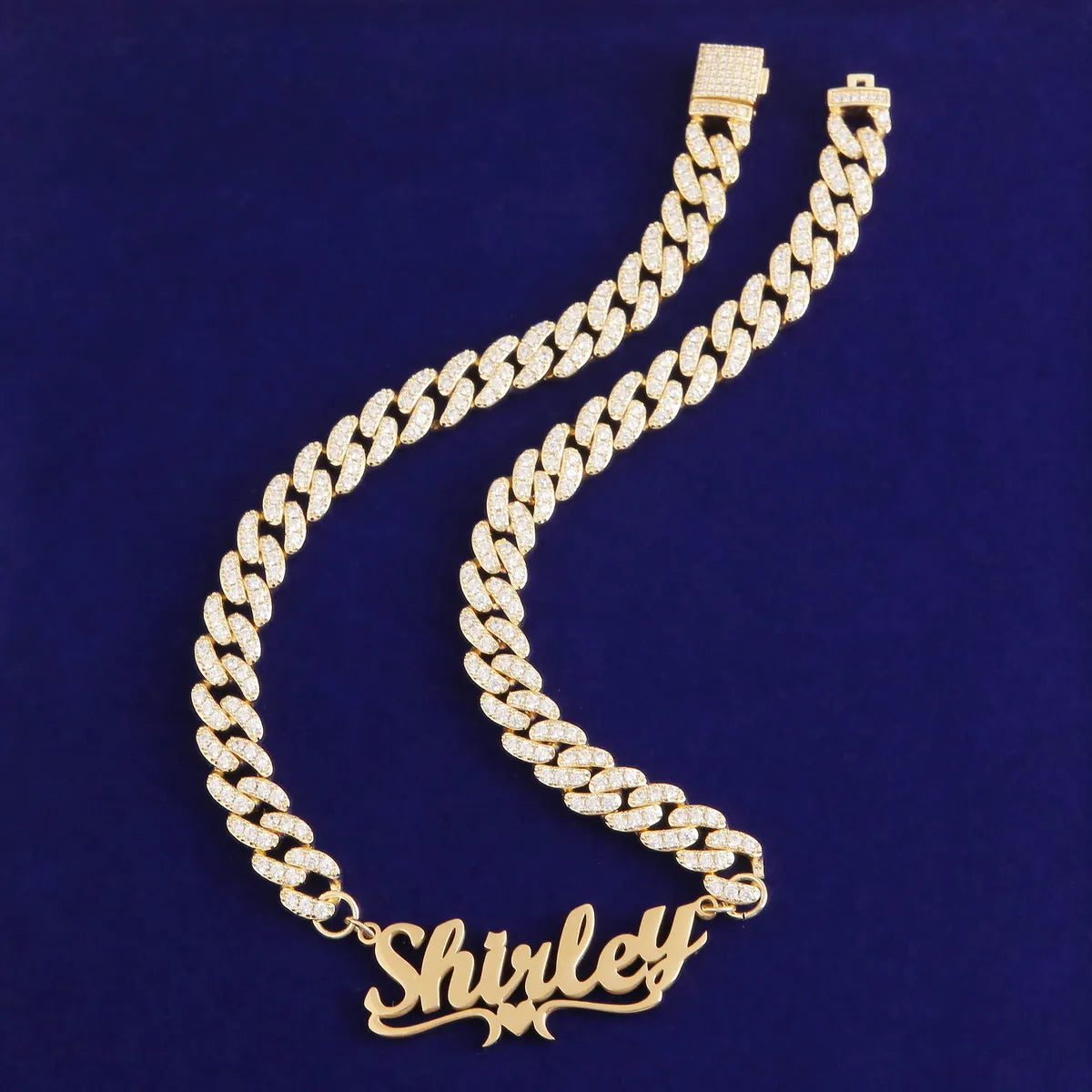 Bling "Cuban" Custom Pendant 10mm