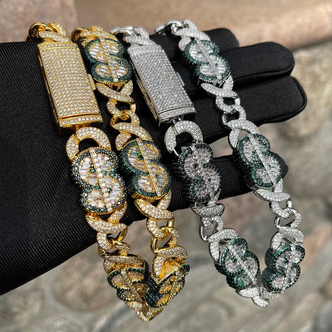 Bling "Dollar" Link Chain II