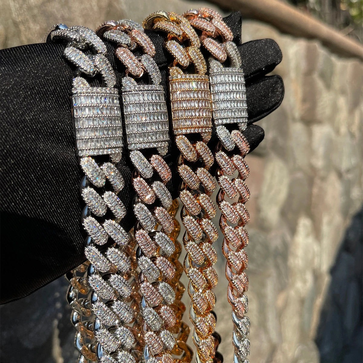 Bling "Miami" Cuban Chain 15mm