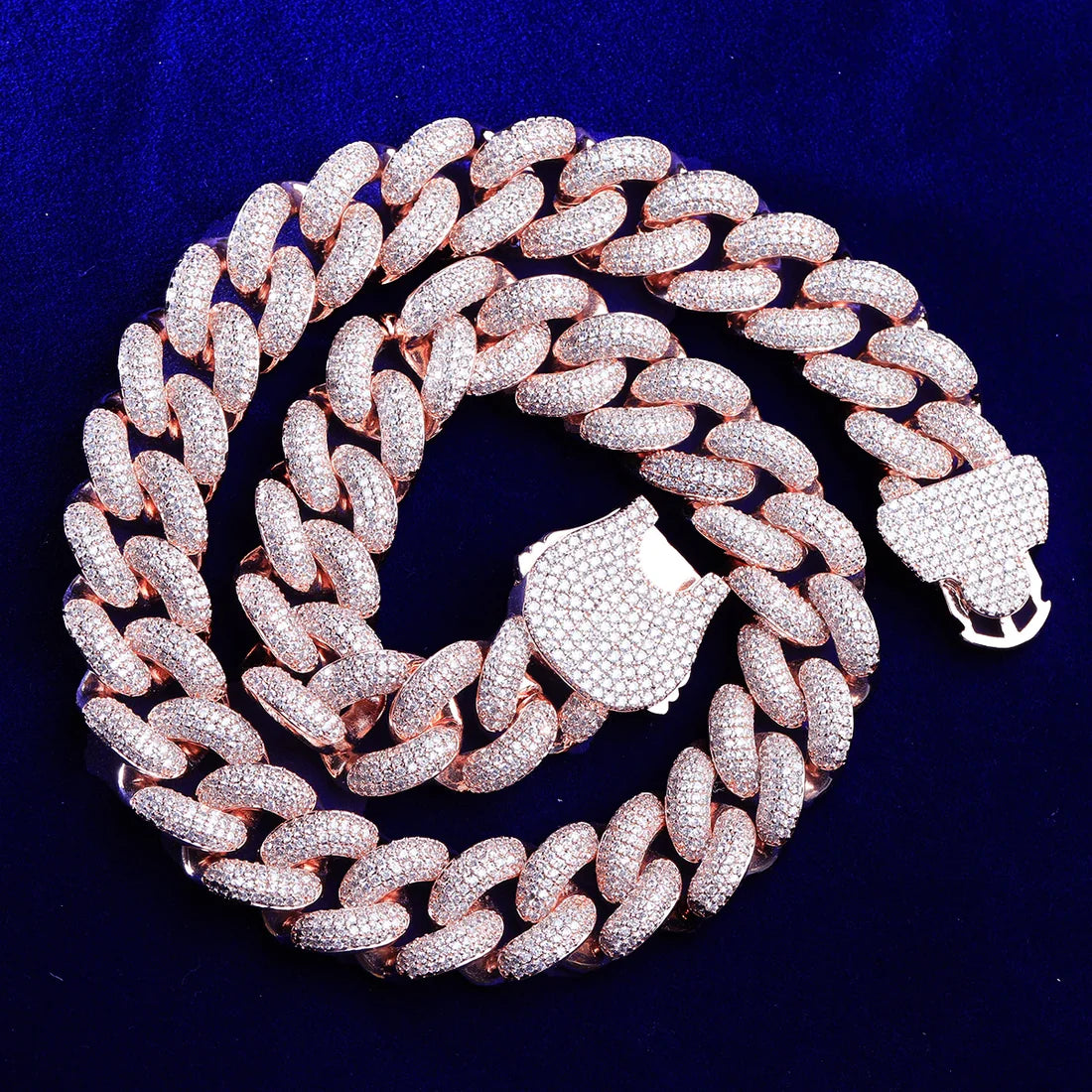 Bling Lobster Clasp Cuban Chain 20mm