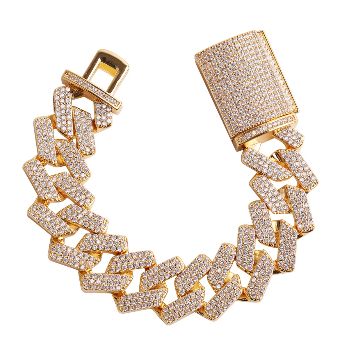 Bling "Cuban" Bracelet 22mm