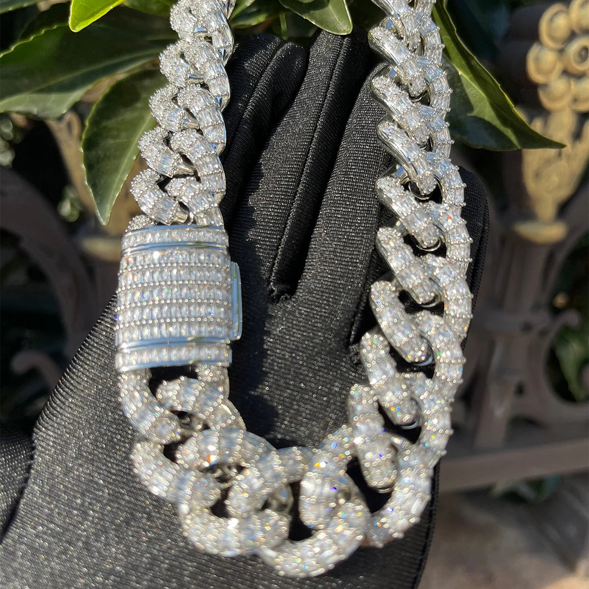 Bling "Supreme" Baguettes Chain
