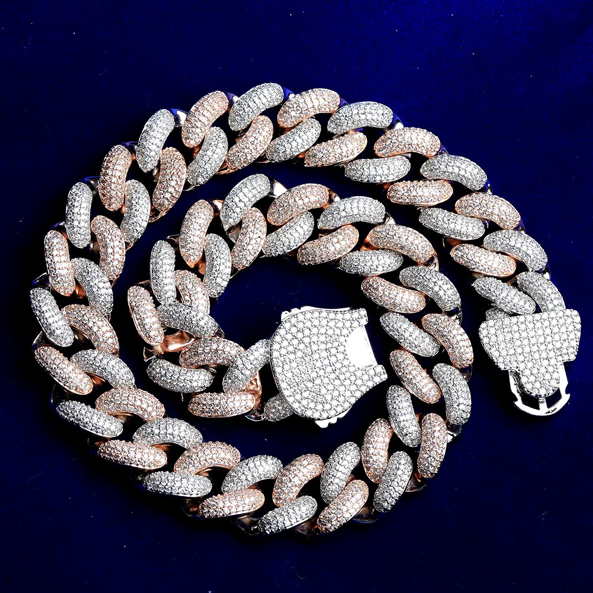 Bling Lobster Clasp Cuban Chain 20mm