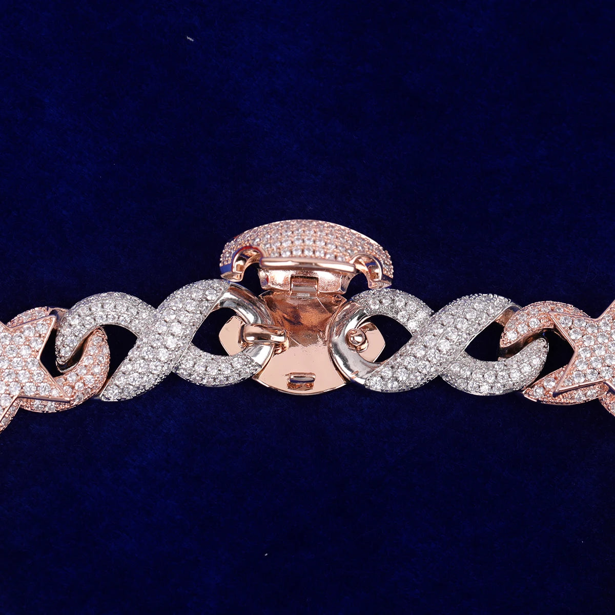 Bling "Star" Infinity Link Chain
