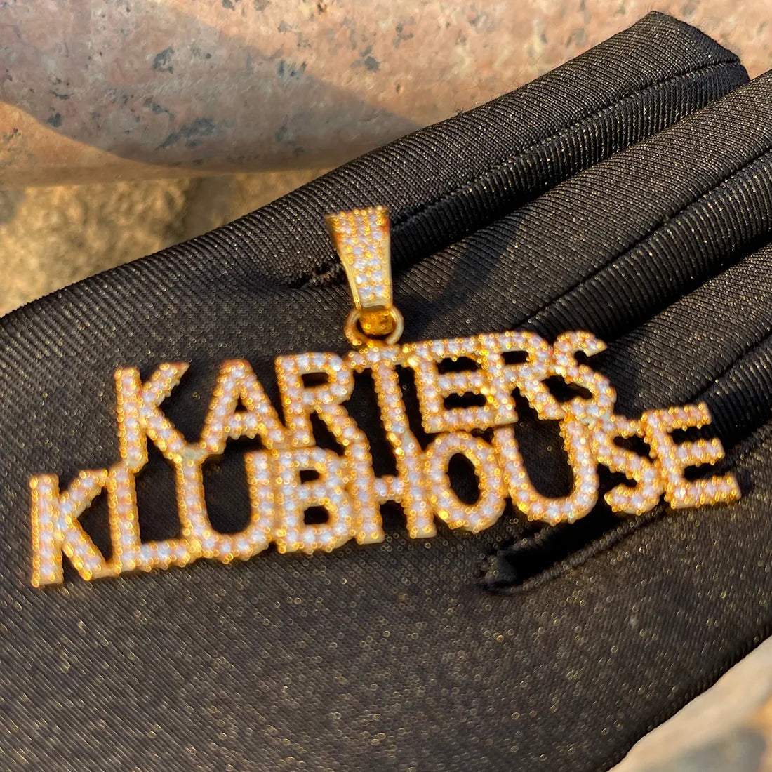 Bling "Traphouse" Custom Pendant