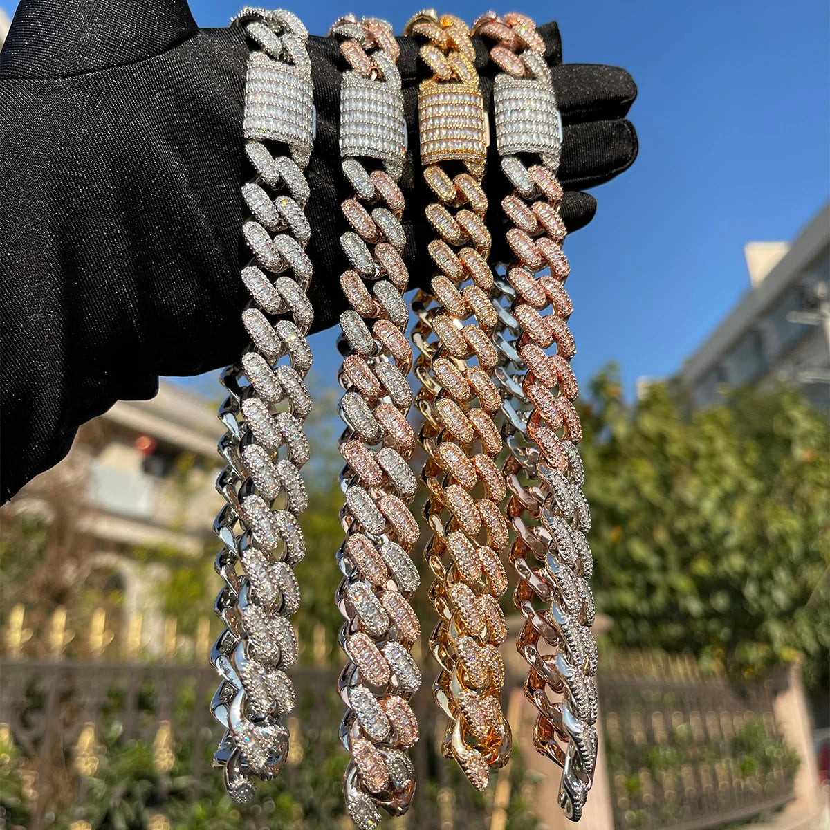 Bling "Miami" Cuban Chain 15mm