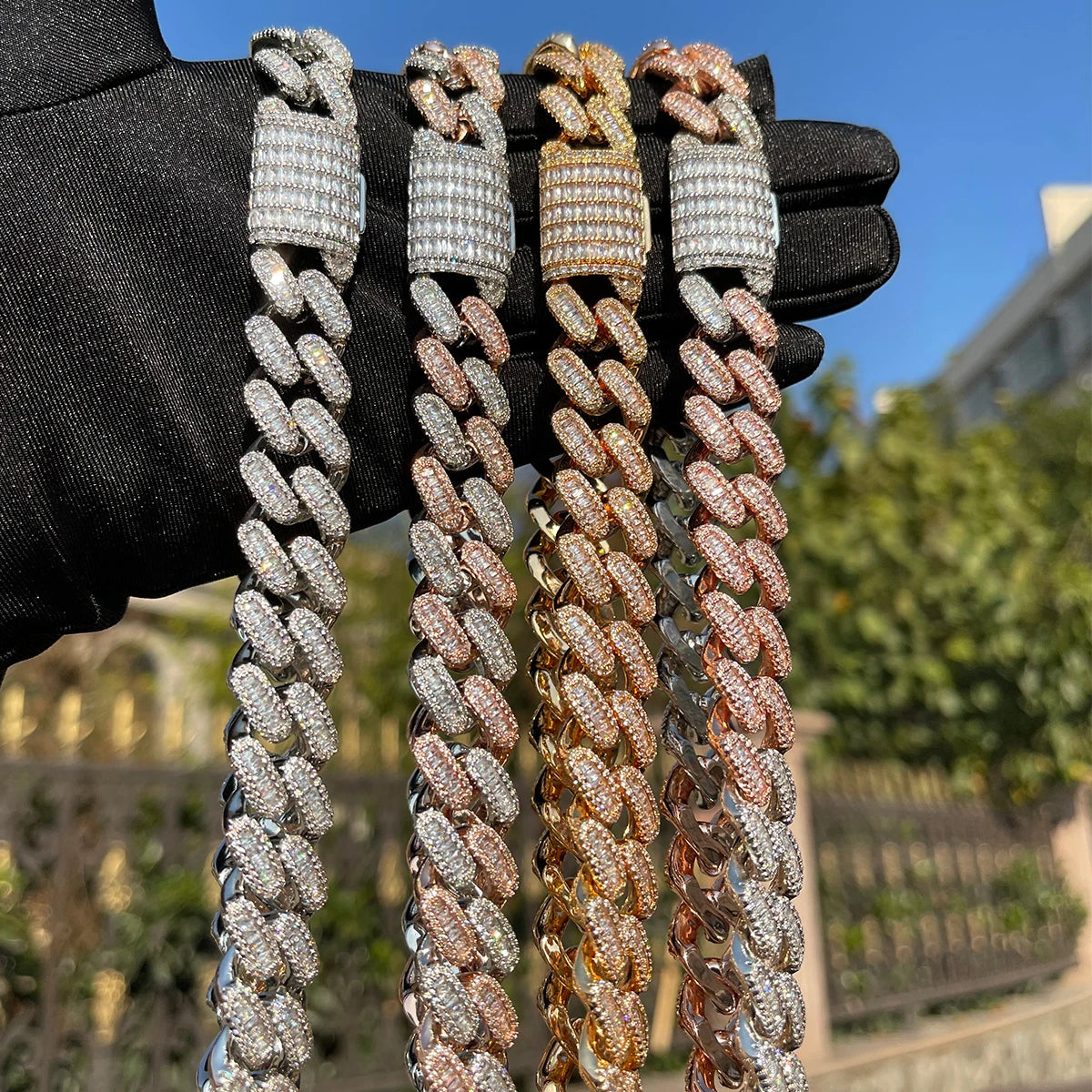 Bling "Miami" Cuban Chain 15mm