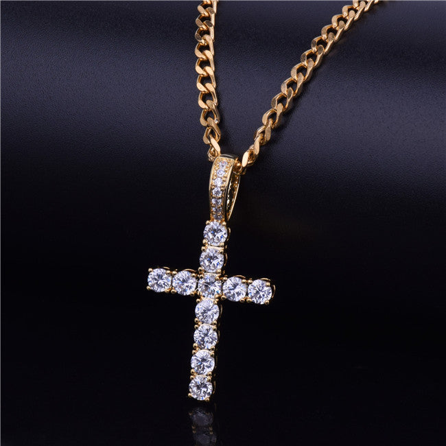 Bling "Cross" Pendant XVII