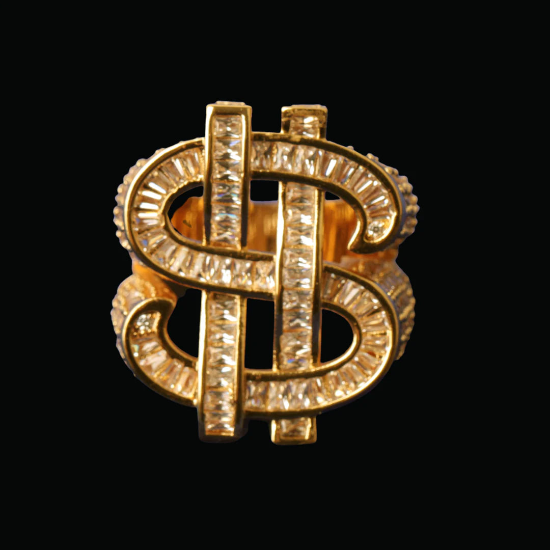 Bling "Dollar" Ring