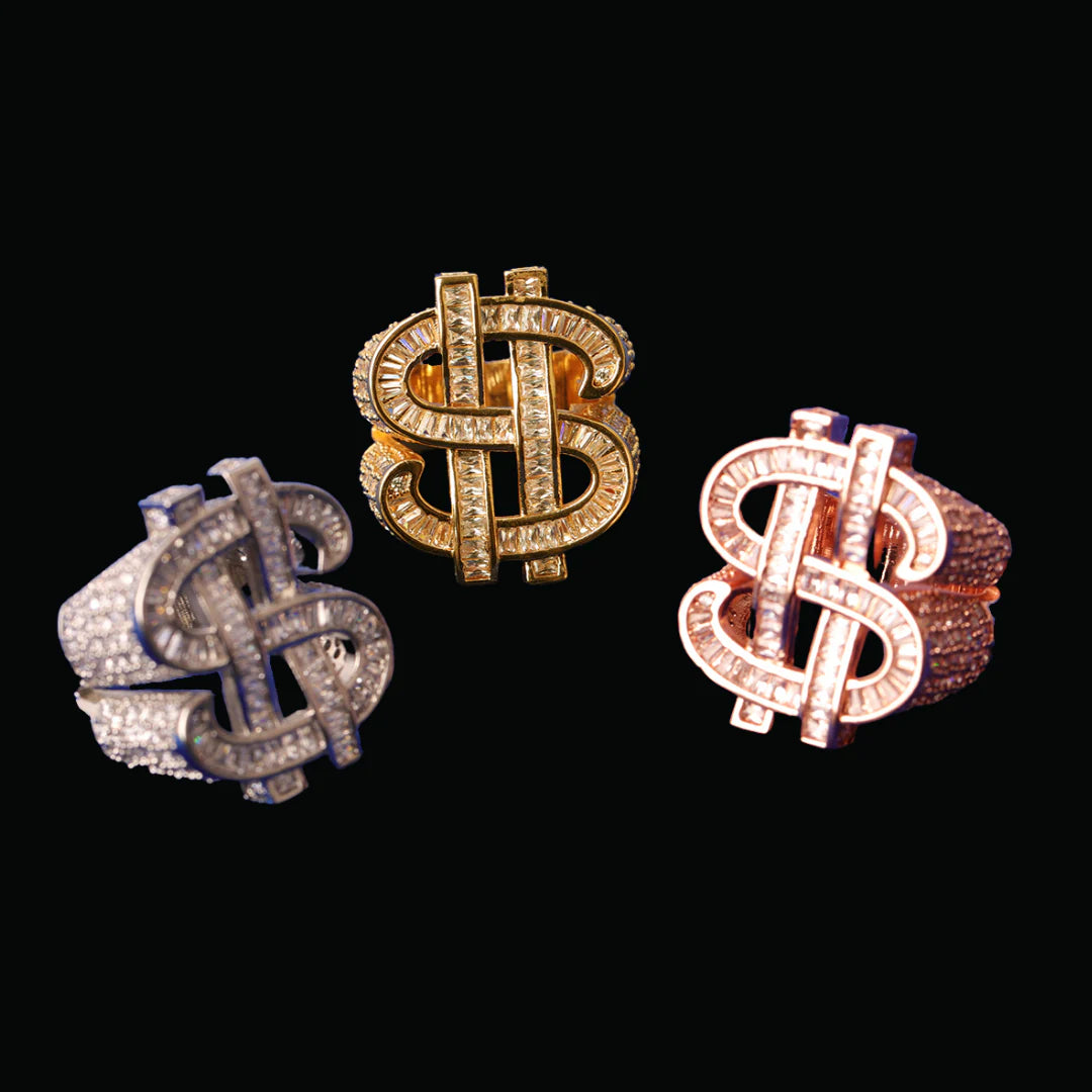 Bling "Dollar" Ring