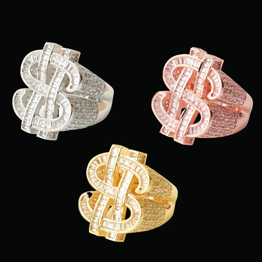 Bling "Dollar" Ring