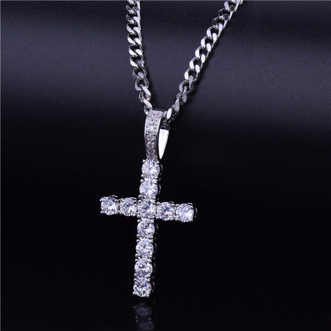 Bling "Cross" Pendant XVII